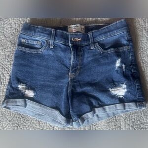 Abercrombie Kids Denim Shorts - Girls 15/16 - Blue